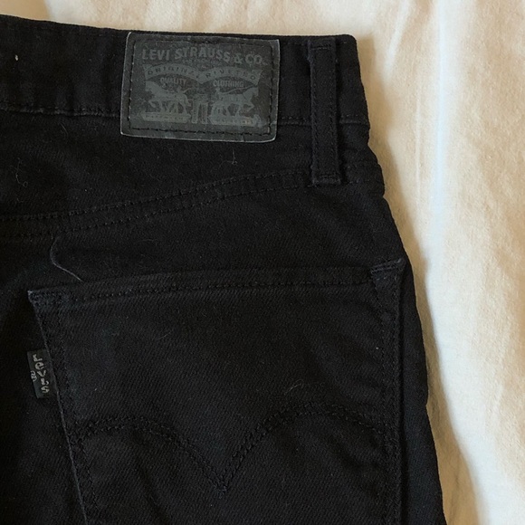Black 721 High Rise Skinny Jeans - Size 27 - Picture 6 of 7